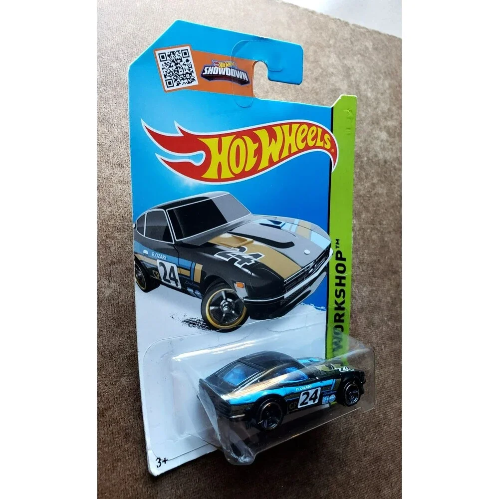 2015 Hot Wheel DATSUN 240Z HW WORKSHOP THEN NOW Black 243/250 1:64 COOPER LIP MC